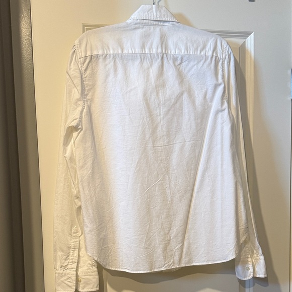 Ralph Lauren Classic White Blouse with Bow - Picture 4 of 4